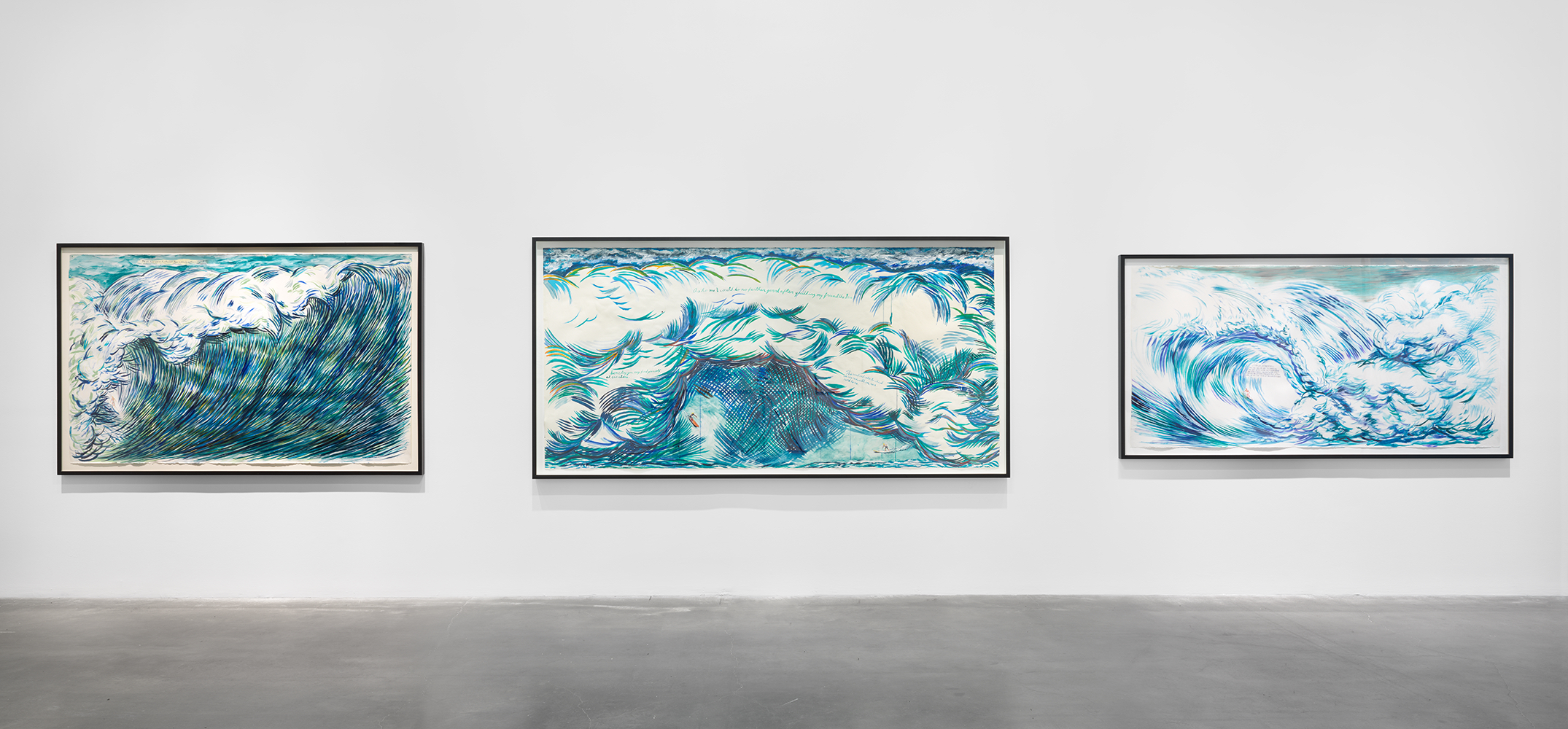 Raymond Pettibon: A Pen of All Work, 2017. New Museum, New York. Photo: Maris Hutchinson / EPW Studio