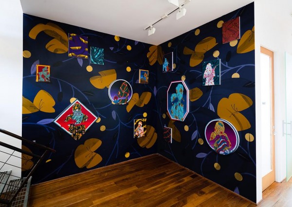 Amir H. Fallah. Corner (instillation view). 2016; [materials]; dimensions variable. Courtesy of the artist and Shulamit Nazarian Los Angeles.