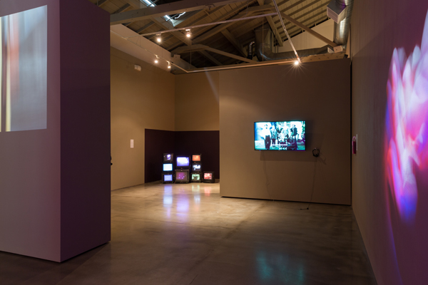 Installation view of Sonic Futures at the San Jose