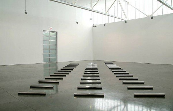 Walter De Maria, "13, 14, 15 Meter Rows," 1985
