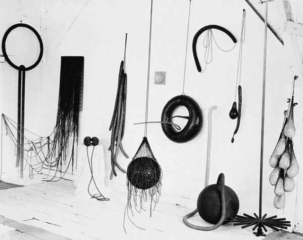 Eva Hesse's Studio, 1965-66
