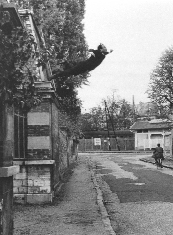 Yves Klein, "Leap into the Void," 1960.