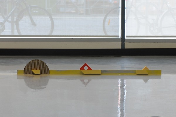 Vanessa Maltese, Primary Track, 2013. Installation view courtesy Onsite [at] OCAD U