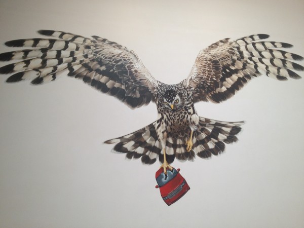 Jeremy Deller. A Good Day for Cyclists, British Pavilion 2013. Photo by the author. 