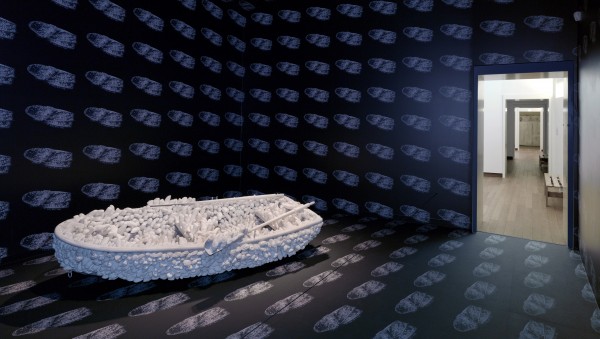 Yayoi Kusama. Aggregation: One Thousand Boats Show, 1963. Sculptural installation. Collection of Stedelijk Museum, Amsterdam, Netherlands [BA 1534(1-4)].