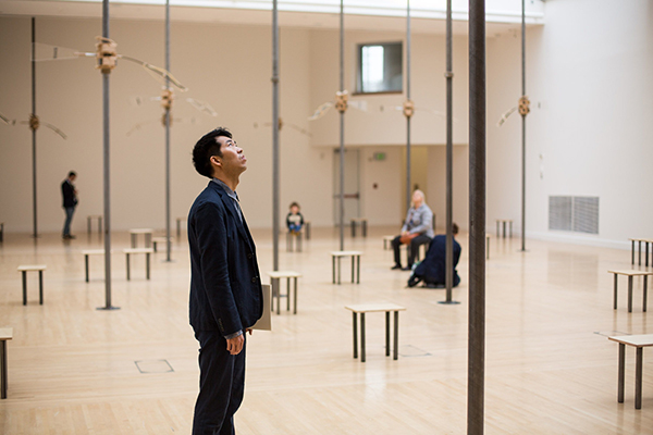 Ann Hamilton, for the common S E N S E, 2014, courtesy of Henry Art Gallery, Seattle. Photo: Jonathan Vanderweit.