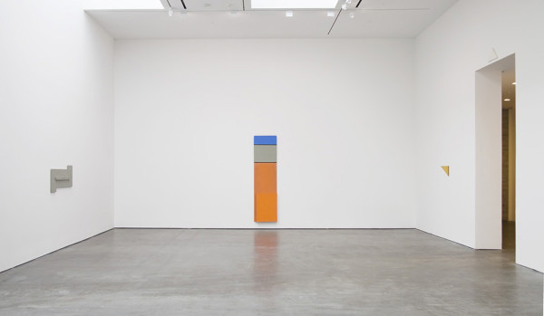 Blinky Palermo. Palermo 1973–1976, 2015; installation view, David Zwirner Gallery, New York. Courtesy of David Zwirner Gallery.
