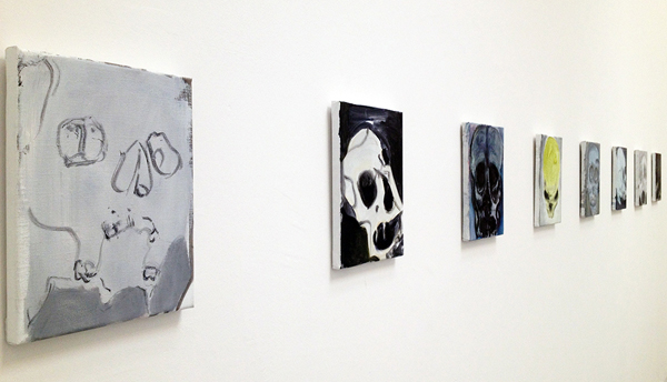 Marlene Dumas. Skulls, 2013-15; installation view, 56th International Art Exhibition, Venice. Courtesy of the Artist and la Biennale di Venezia. Photo taken by the author.