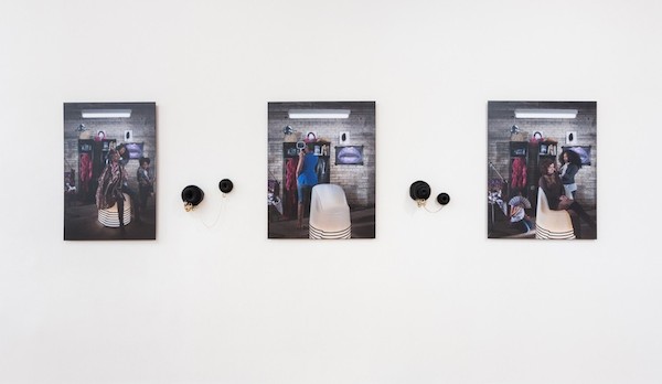 Sarah Beth Woods. BRAID/WORK, 2016, installation view. Courtesy of the Artist and Rootwork Gallery.